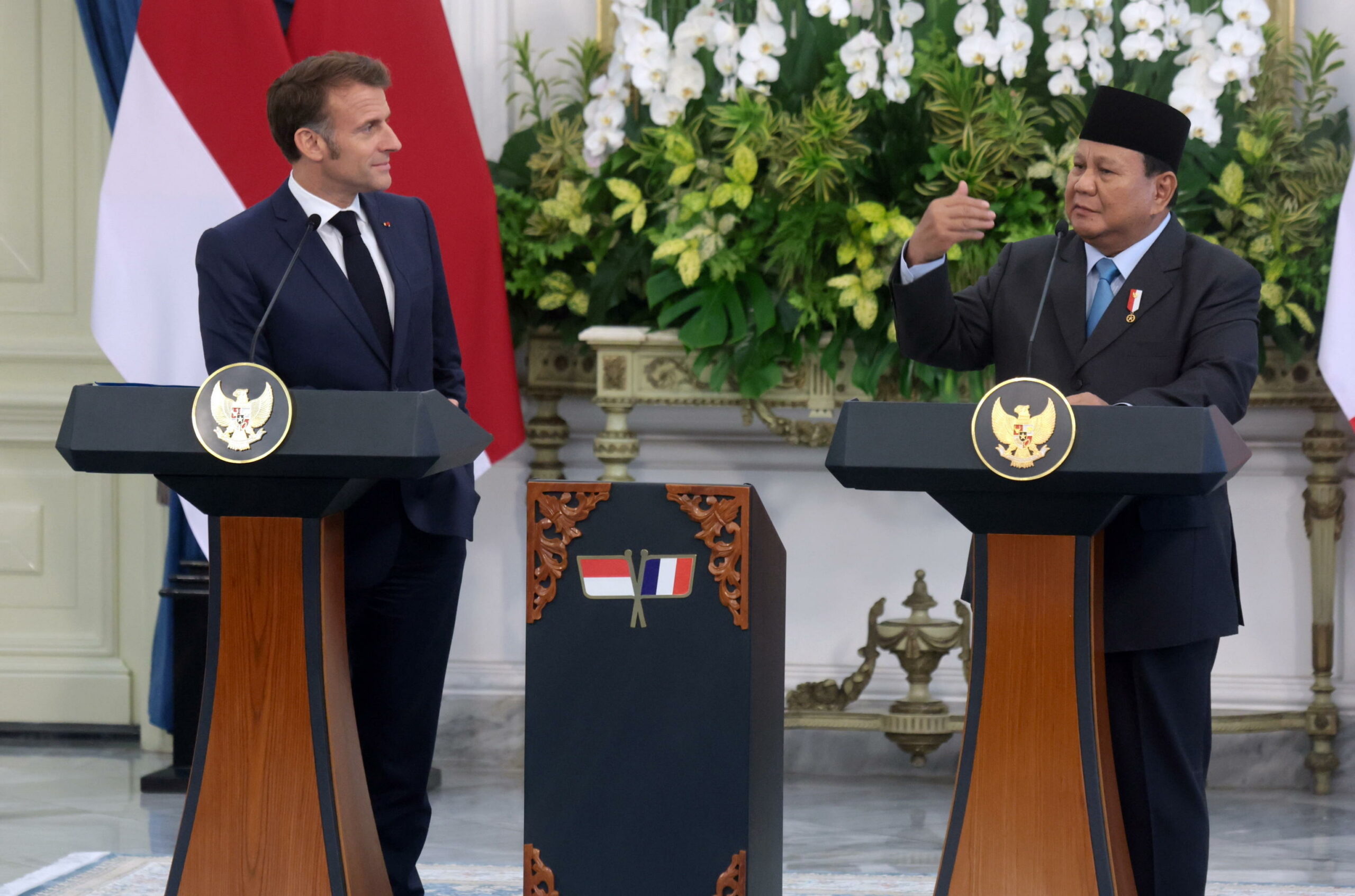 Macron: “Conferenza Onu darà impulso al riconoscimento dello Stato palestinese”