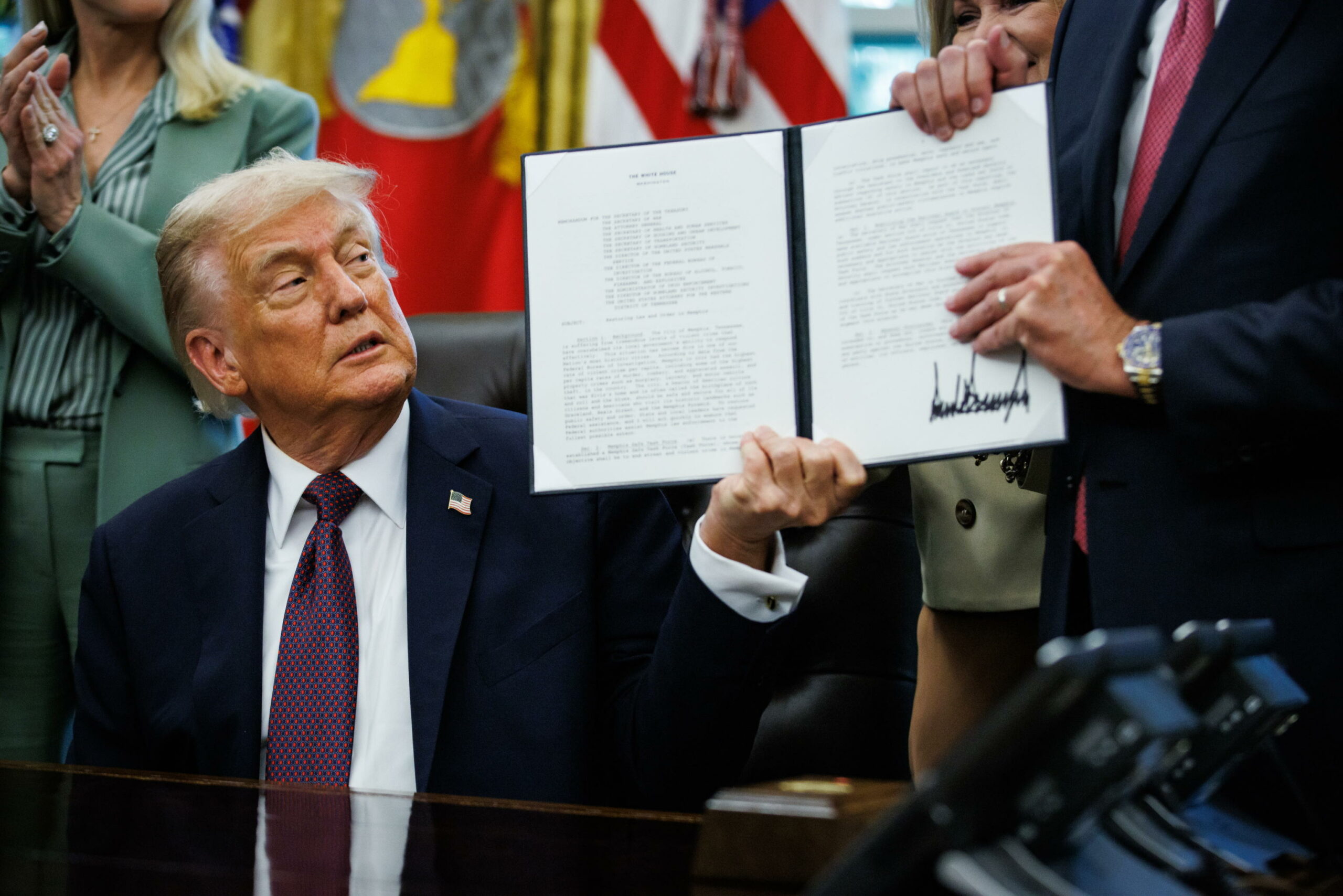 Trump annuncia invio esercito a Memphis per combattere il crimine