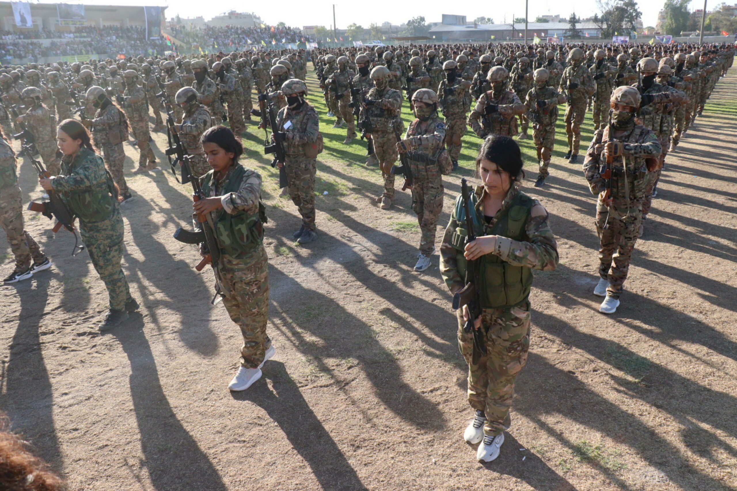 Scontri tra esercito siriano e forze curde durante elezioni parlamentari