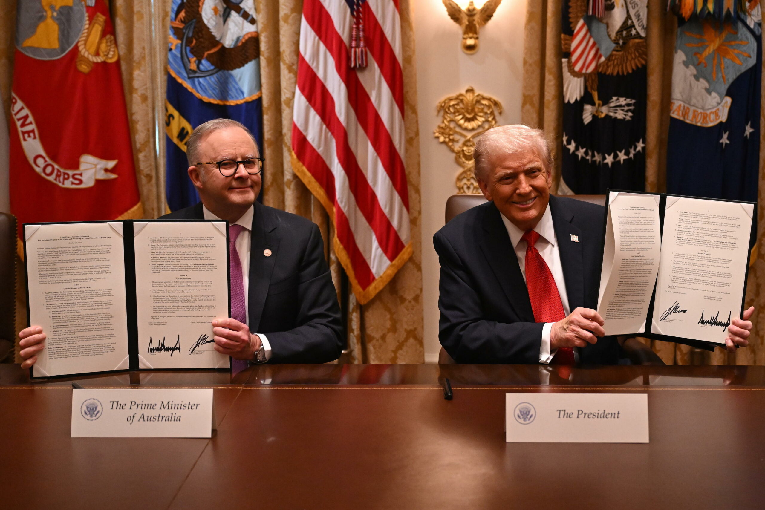 USA e Australia firmano accordo sui minerali essenziali per contrastare la Cina