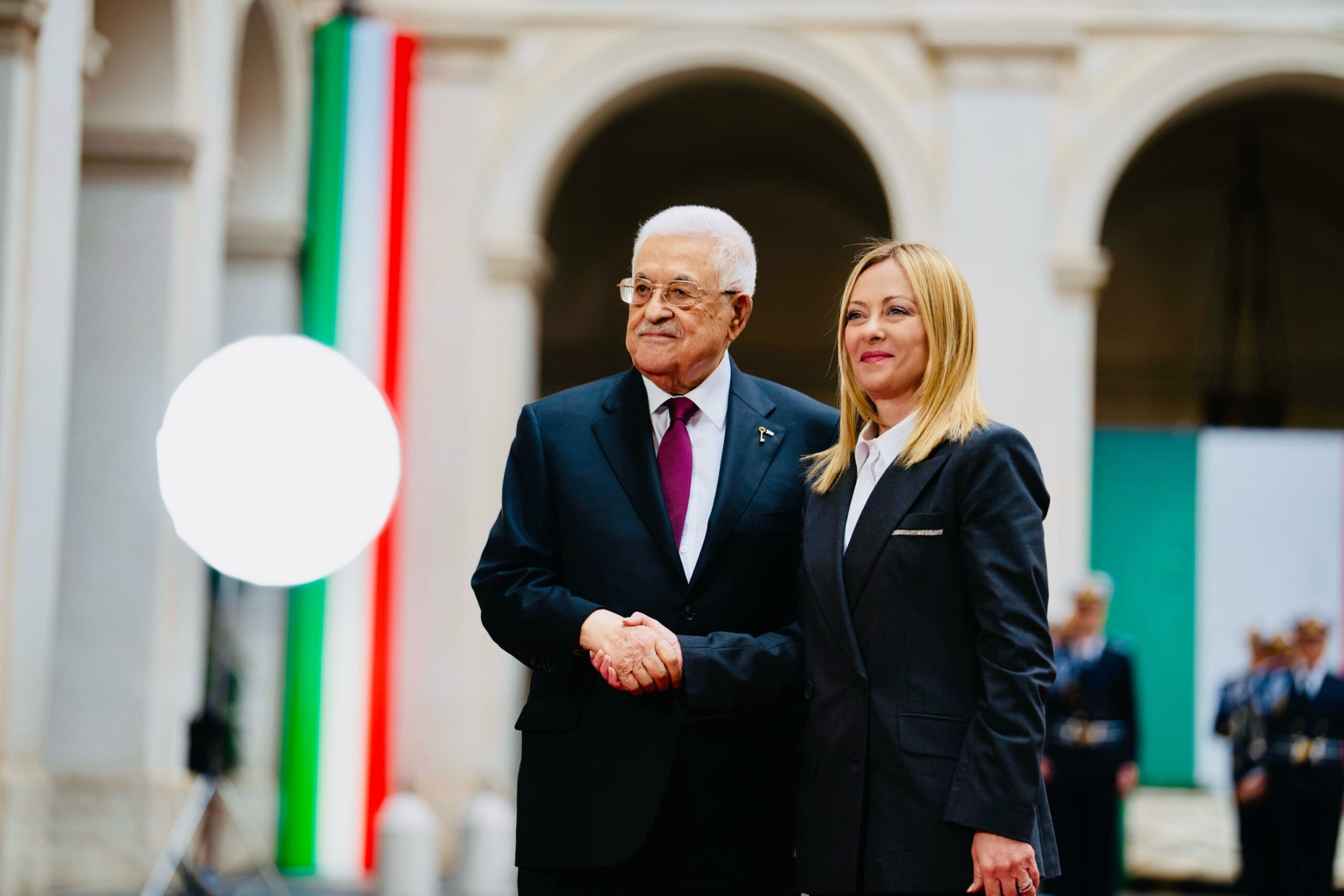 Italia-Palestina: Meloni incontra presidente Abbas a Roma