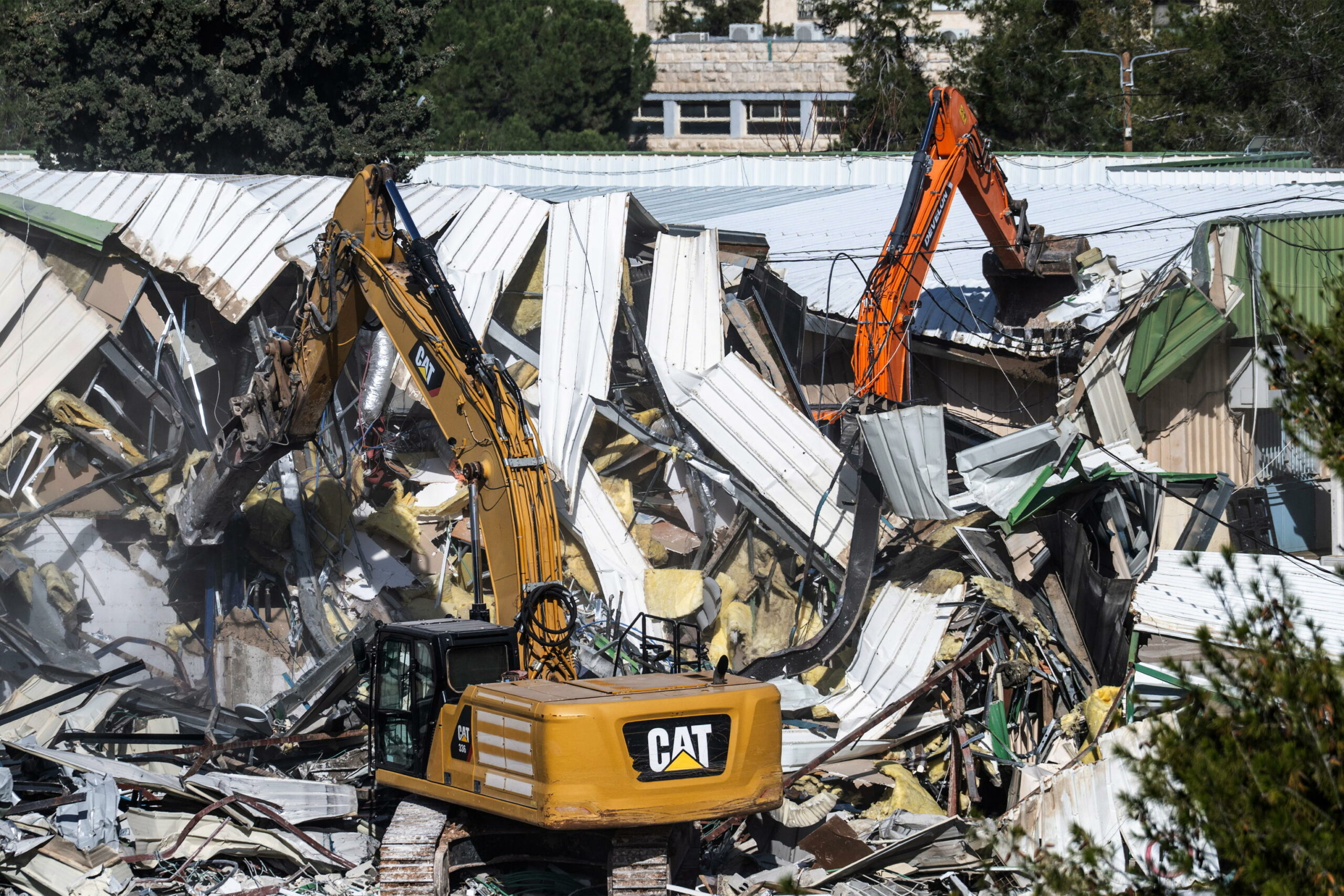 Israele demolisce edifici dell’Onu per i rifugiati palestinesi a Gerusalemme Est