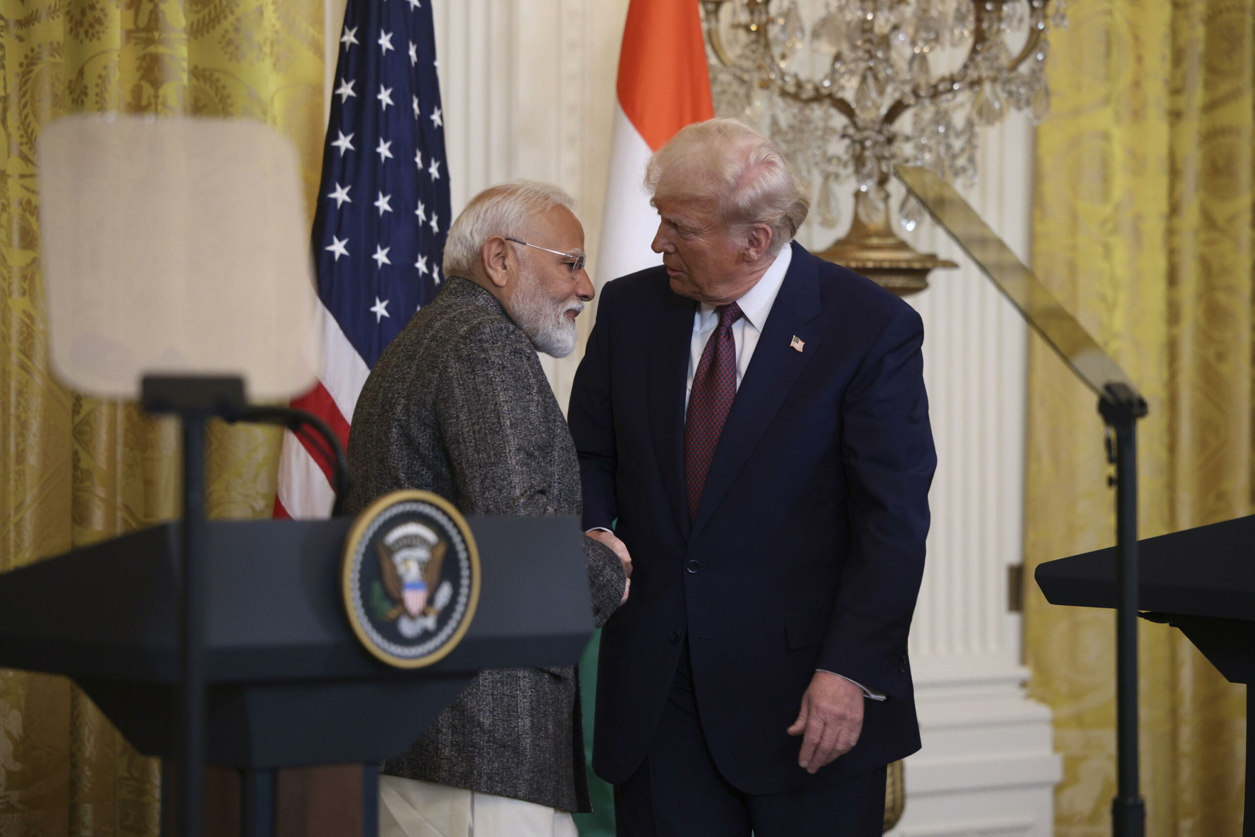India accetta di abbandonare petrolio russo tramite accordo commerciale con USA