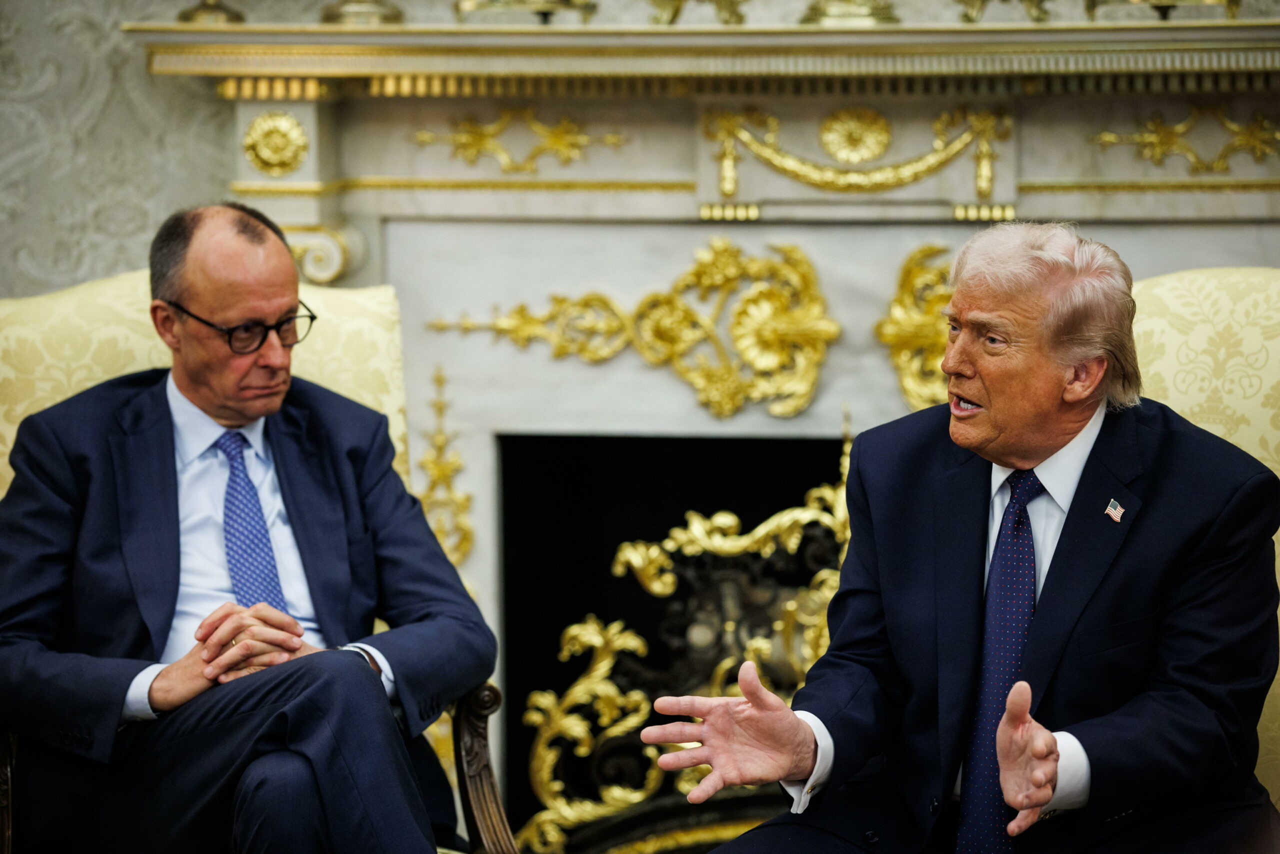 Merz incontra Trump e lo esorta ad aumentare pressione su Putin