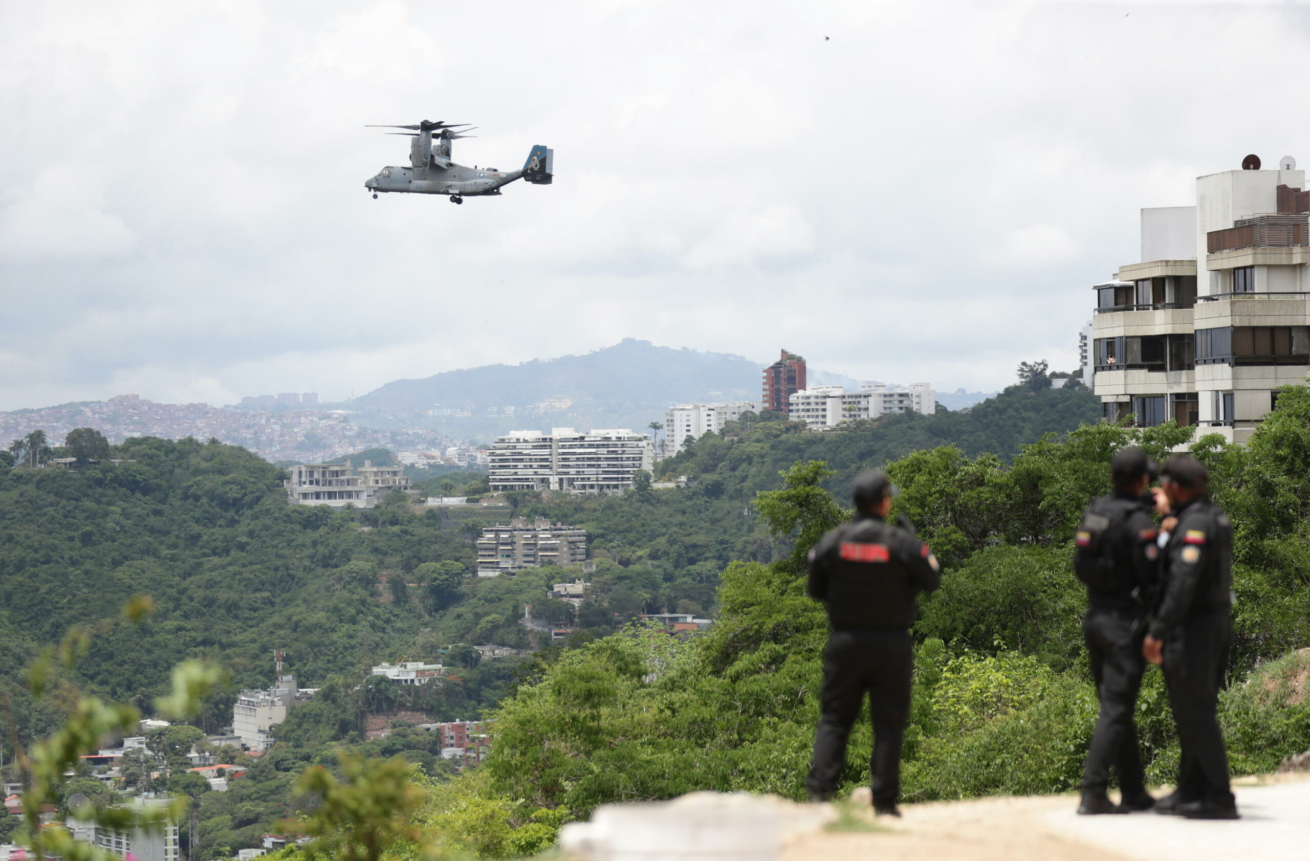 USA conducono esercitazioni militari sopra Caracas