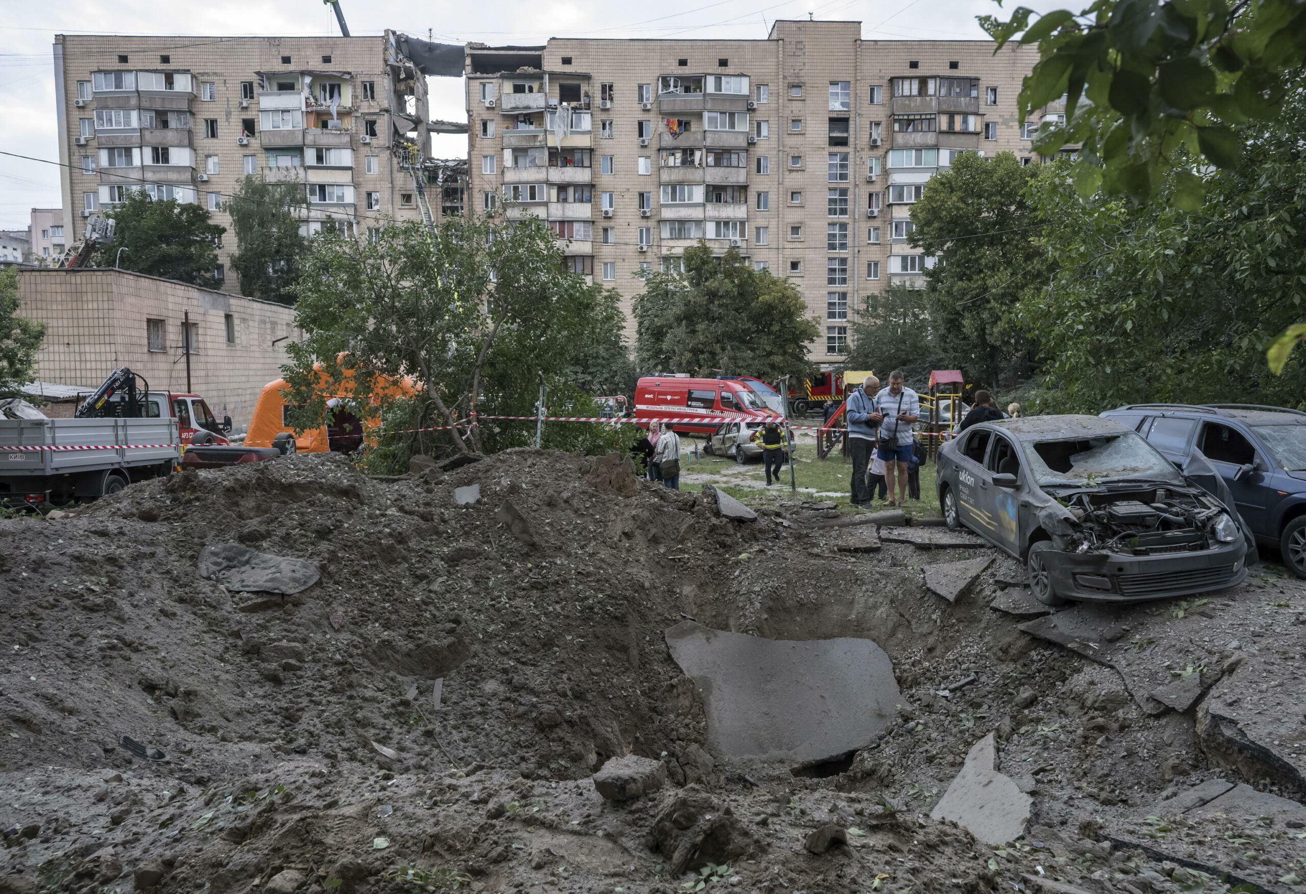 ￼Massiccio attacco aereo russo contro Kiev evidenzia carenza missili Patriot in Ucraina