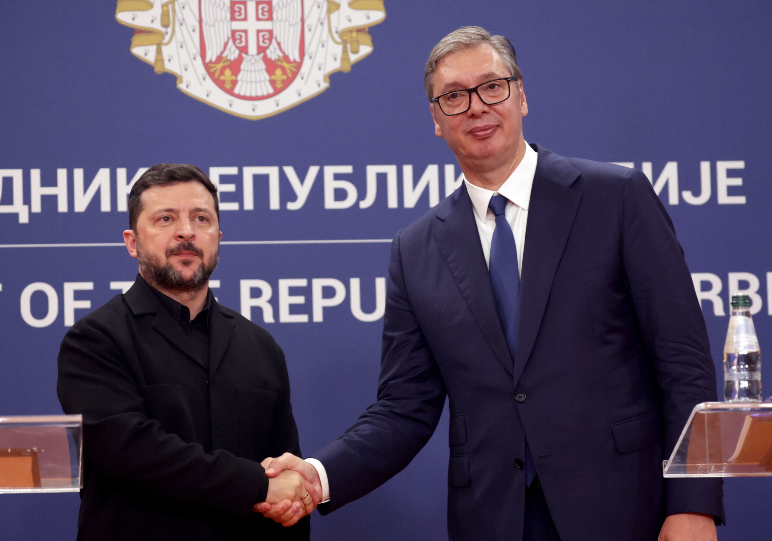 Serbia riceve ufficialmente, per la prima volta dal suo insediamento, presidente ucraino Zelensky